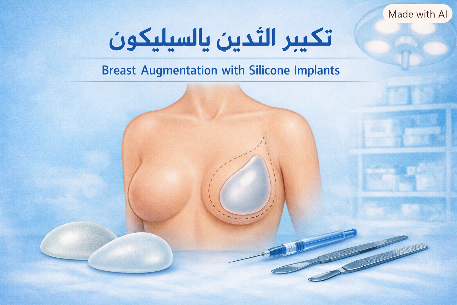 Breast Augmentation with Silicone Implants
